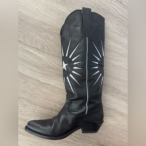 Golden Goose leather  wish star boots